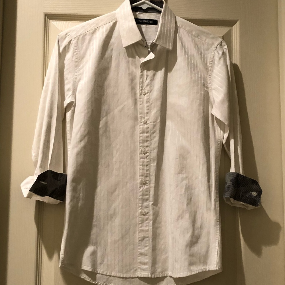 Boys size 10-12 white dress shirt